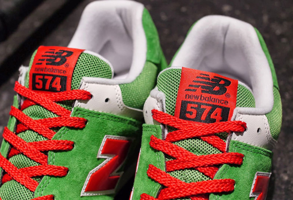 New Balance 574 Green Orange July 2013 4