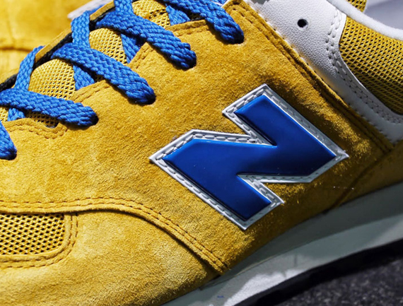 New Balance 574 Yellow Blue July 2013 3