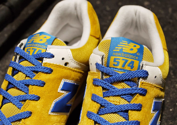 New Balance 574 Yellow Blue July 2013 4