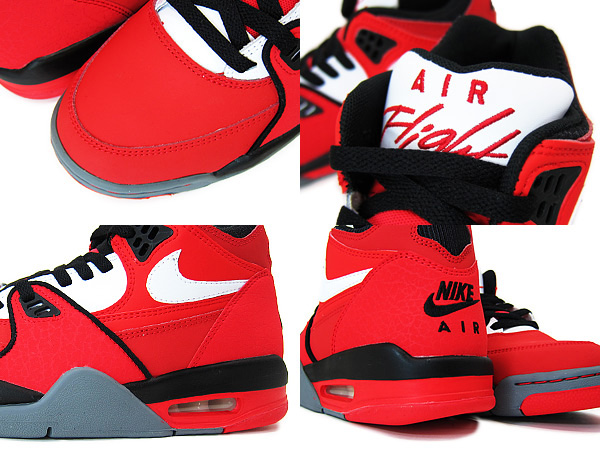 Nike Air Flight 89 Red Black Grey 4