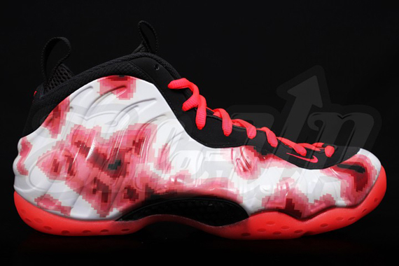 Nike Air Foamposite One Thermal Map Crimson 1