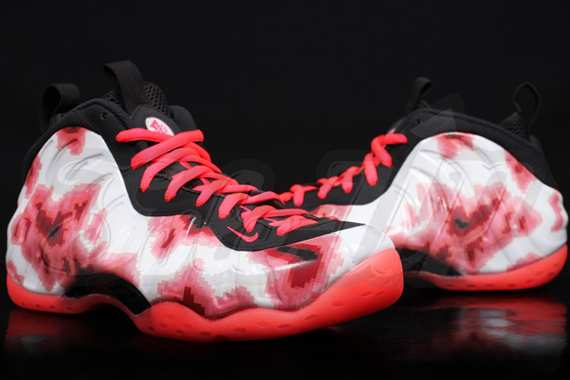 Nike Air Foamposite One Thermal Map Crimson 2