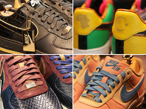 Nike Air Force 1 Bespoke Creations Unveiled at Nike Vault