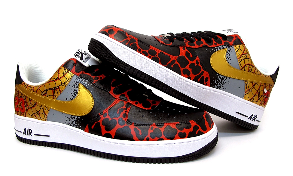 Nike Air Force 1 Low Chicago Bulls Custom 03