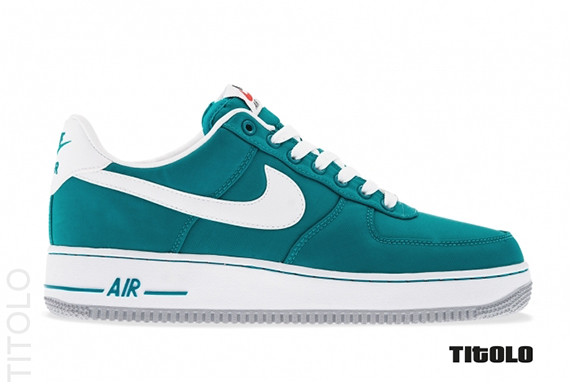 Nike Air Force 1 Low Nylon Tropical Teal 2