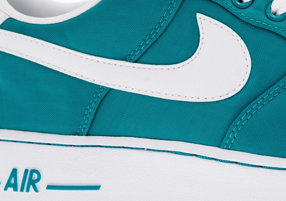 Nike Air Force 1 Low - Tropical Teal - White - Wolf Grey