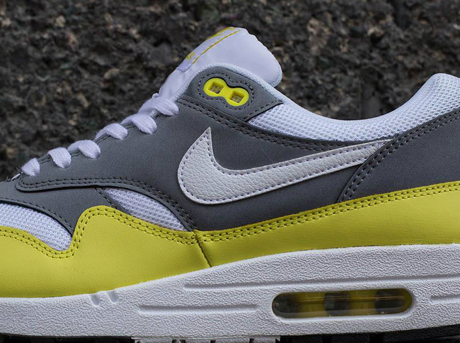 Nike Air Max 1 Essential - Grey - White - Yellow