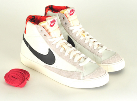 Nike Blazer Mid Prm Vntg Red Camo 06