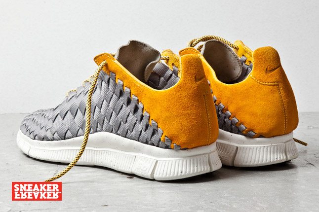 Nike Free Inneva Woven Mine Grey Laser Orange 03