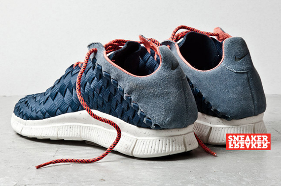 Nike Free Inneva Woven - Navy - Red