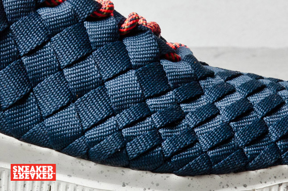 Nike Free Inneva Woven Navy Red 5