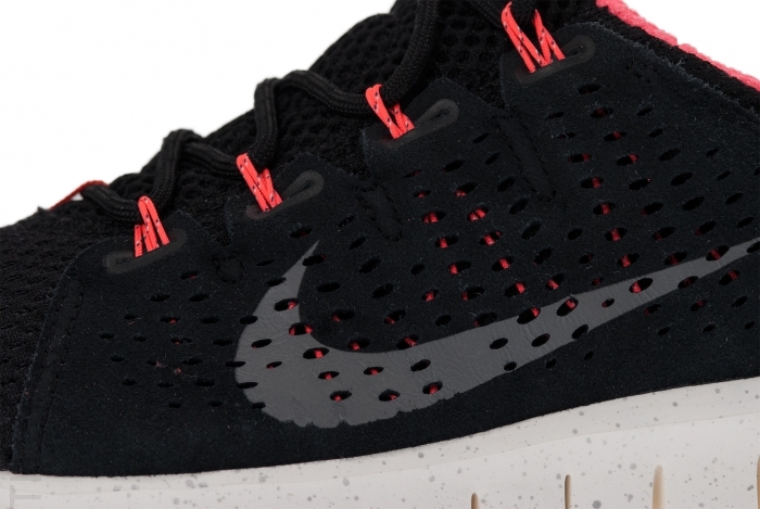 Nike Free Powerlines Ii Black Hot Red 2