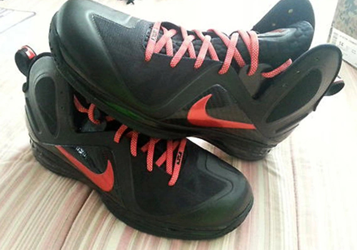 Nike Lebron 9 Elite Black Red Playoffs Pe 1