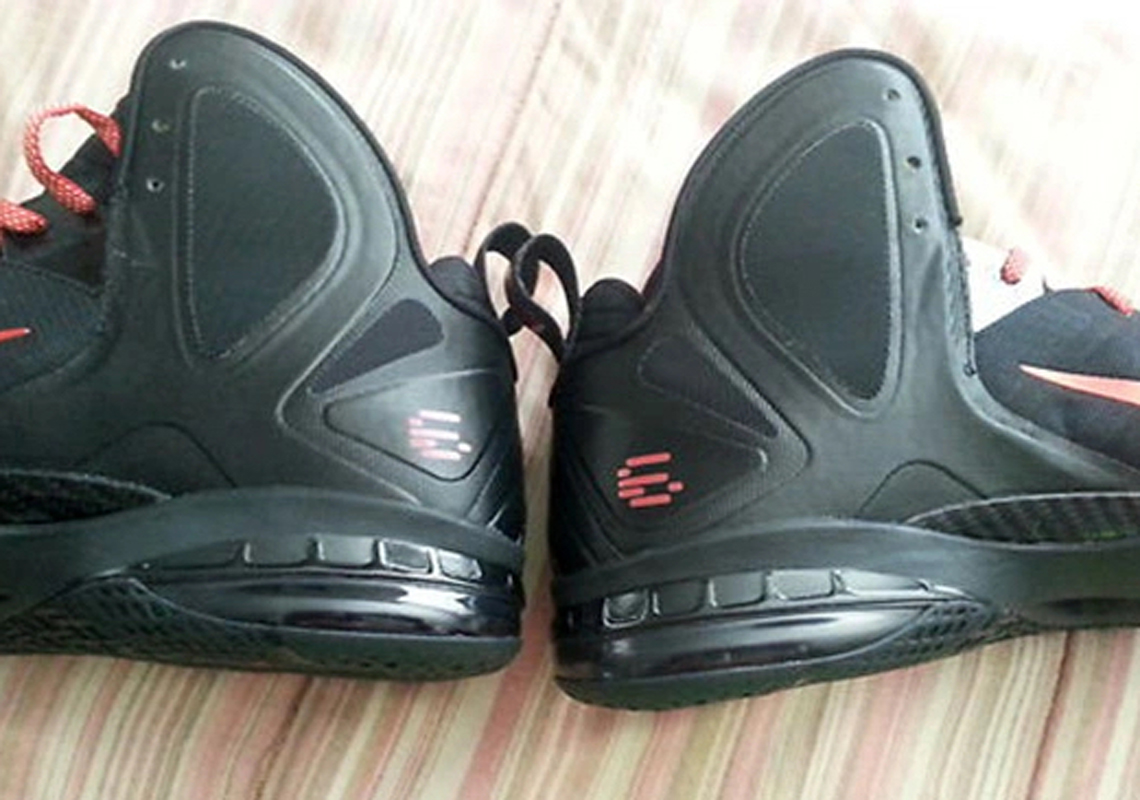 Nike Lebron 9 Elite Black Red Playoffs Pe 2