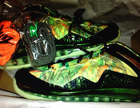 Nike Lebron X Low Floral Pe 2