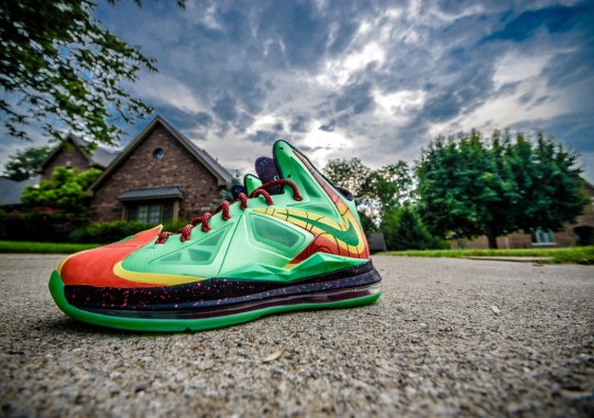 Nike LeBron X “Weatherman” Customs by DMC Kicks