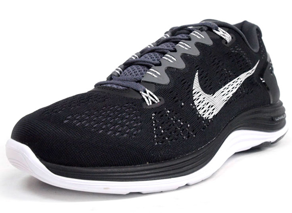 Nike Lunarglide 5 Black White 1