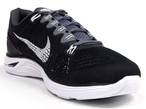 Nike Lunarglide 5 Black White 3