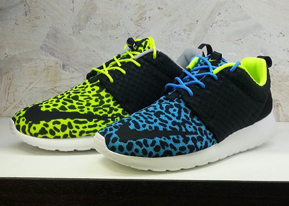 Nike Roshe Run Fb Leopard