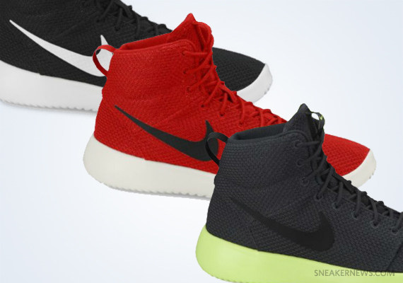 Nike Roshe Run High - Upcoming Colorways