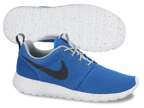 Nike Roshe Run Mesh Blue Black