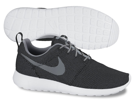 Nike Roshe Run Mesh Grey Black