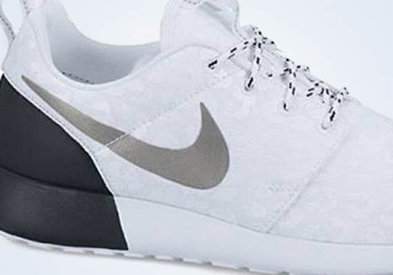 Nike Roshe Run Premium - White - Black