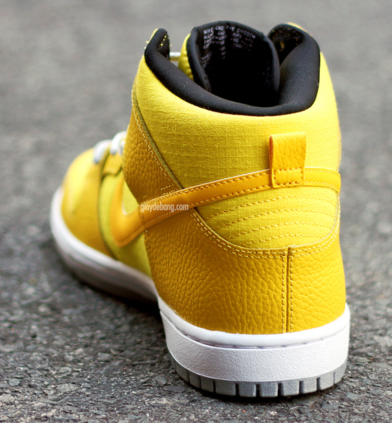 Nike Sb Dunk High Yellow Ripstop 4