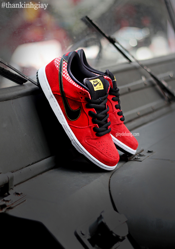 Nike Sb Dunk Low Red Firecracker 7