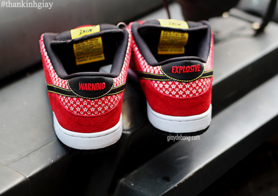 Nike Sb Dunk Low Red Firecracker 8