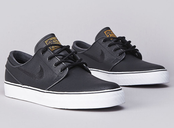 Nike Sb Stefan Janoski Anthracite Black University Gold 011