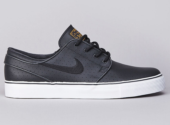 Nike Sb Stefan Janoski Anthracite Black University Gold 021