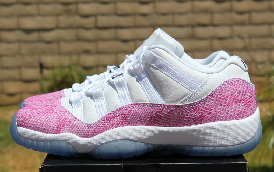 Pink Snakeskin Jordans 2