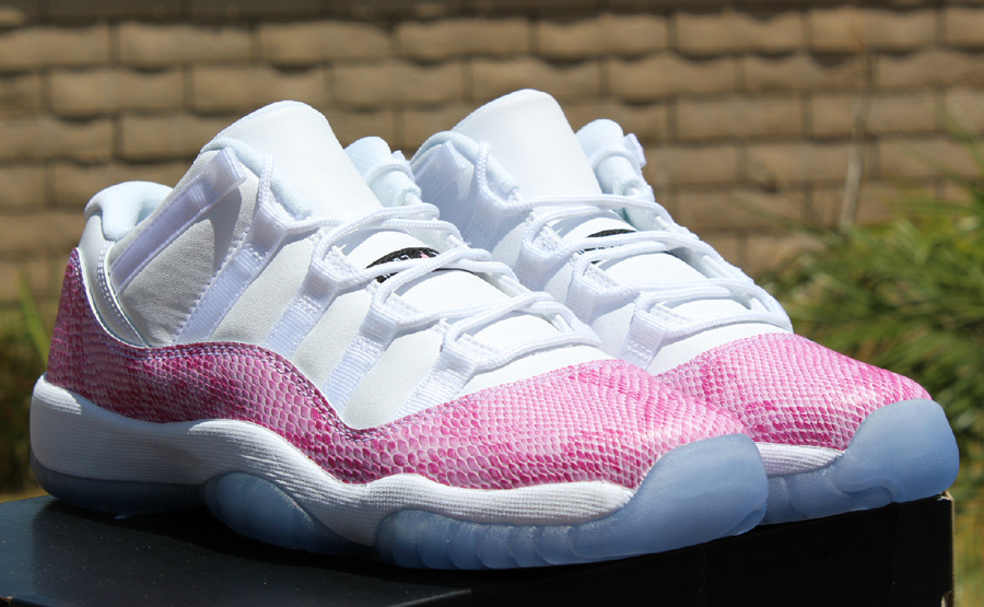 Pink Snakeskin Jordans 6