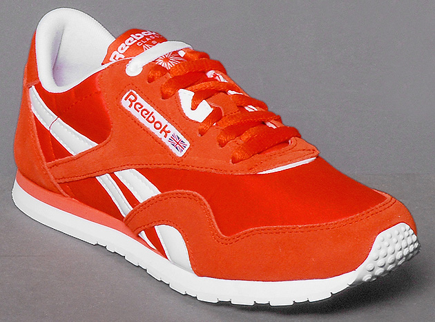 Reebok CL Nylon Slim - Orange - White