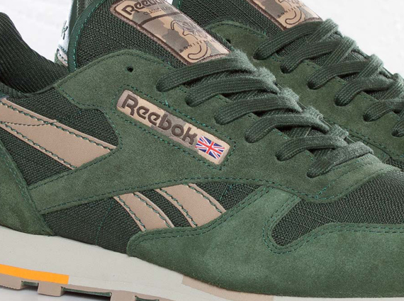 Reebok Classic Leather - Olive - Green - Beige