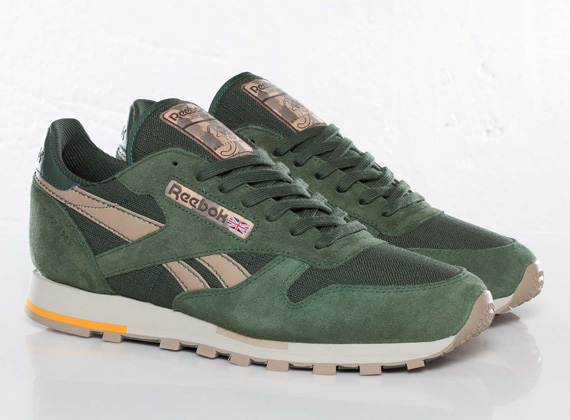 Reebok Classic Leather Utility Green 01