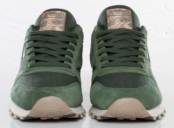 Reebok Classic Leather Utility Green 02