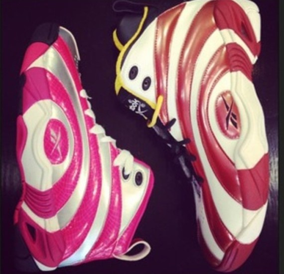 Reebok Shaqnosis – Pink – Silver