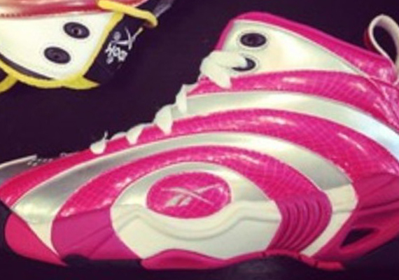 Reebok Shaqnosis Gs Pink Silver