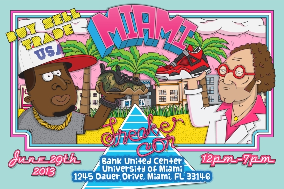 Sneaker Con Miami Flyer June 29 Front