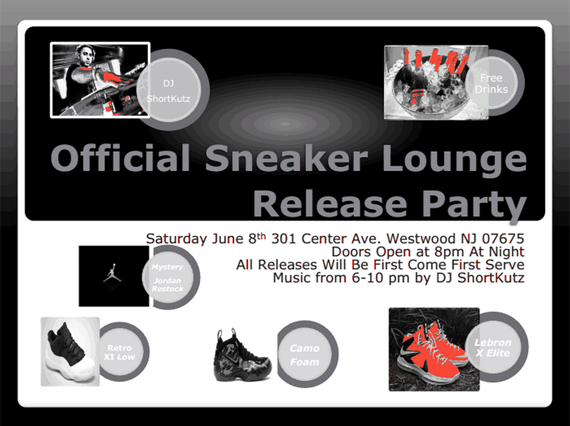 Sneaker Lounge Release Party June 8 2013