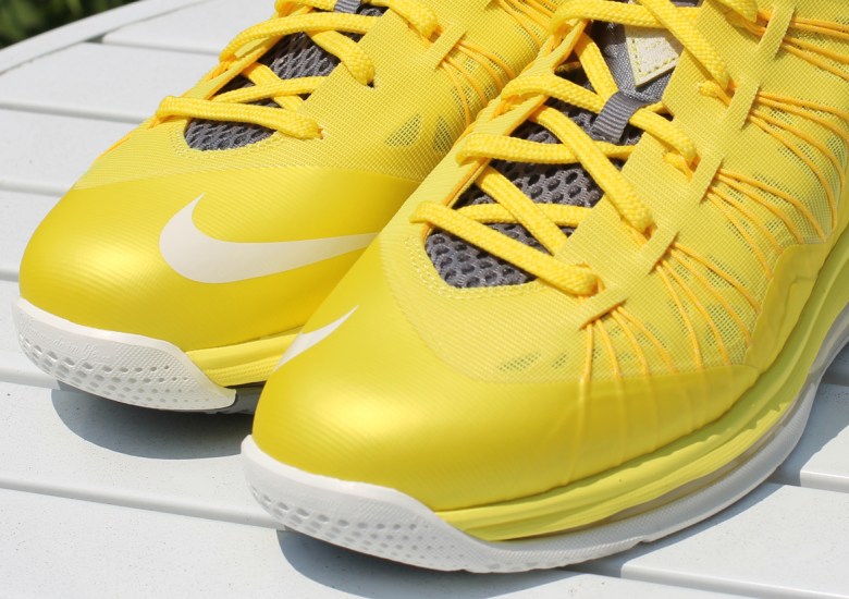 “Sonic Yellow” Nike LeBron 10 Low