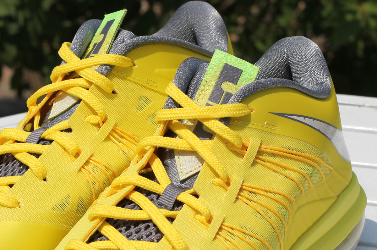 Sonic Yellow Nike Lebron 10 Low 4