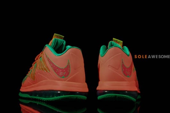 Watermelon Nike Lebron X Low 01