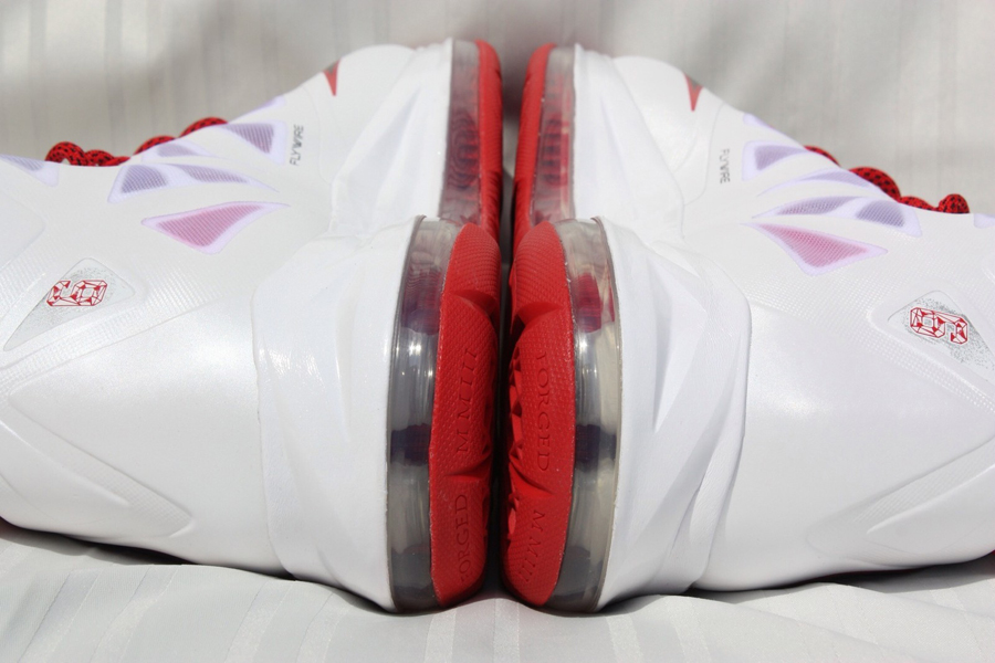 White Red Lebron X Pe 1