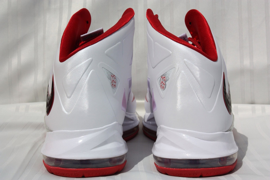 White Red Lebron X Pe 8