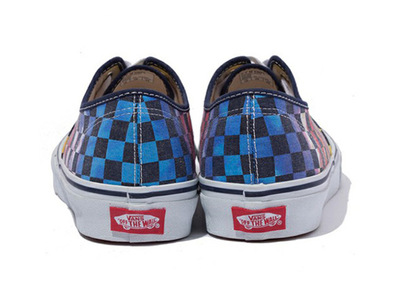 Xlarge Vans Authentic Tie Dye Checker Flag 3