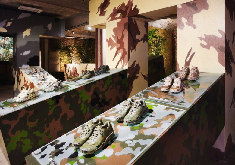 Nike Air Max “Country Camo” Display at Seek Exhibition, Berlin