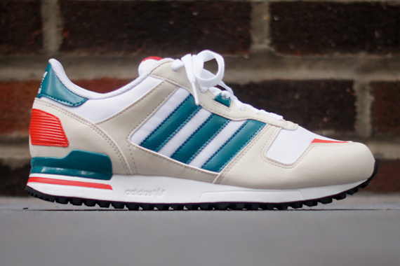 Adias Originals Zx 700 White Teal Orange 1